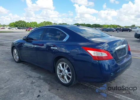 2010 Nissan Maxima 3.5 Sv из США, поврежденный, VIN 1N4AA5AP8AC819824